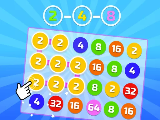 2 4 8 link identical numbers