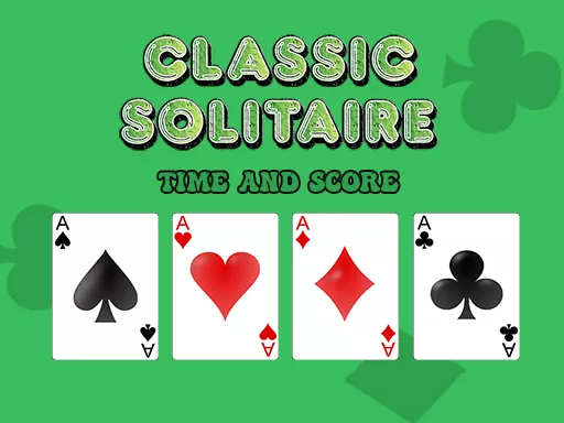 Classic Solitaire: Time and Score