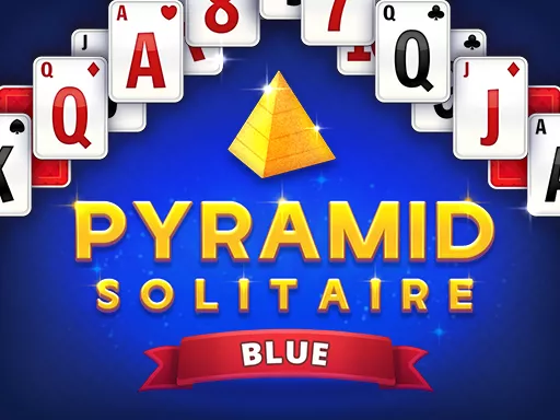 Pyramid Solitaire Blue Game Online